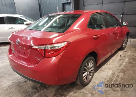 2015 Toyota Corolla Le Premium from USA, damaged, VIN 2T1BURHE8FC233642